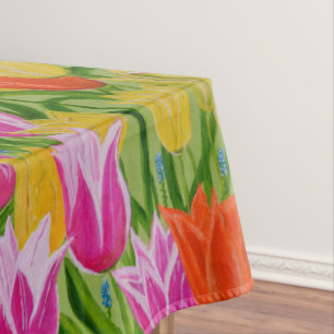 Toalha De Mesa Tulips Duvet Tablecloth