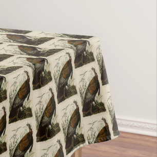 Toalha De Mesa Turquia Selvagem (Homem) das Aves da América de Au