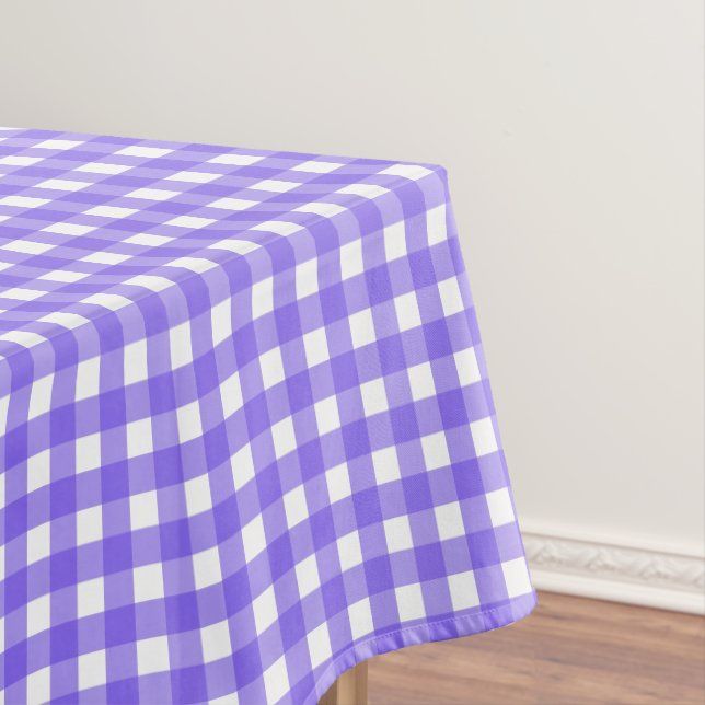 Toalha De Mesa Turwinkle e gingham branco (Posição Original)