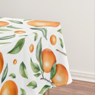 Toalha De Mesa Twins - Chá de fraldas Laranja