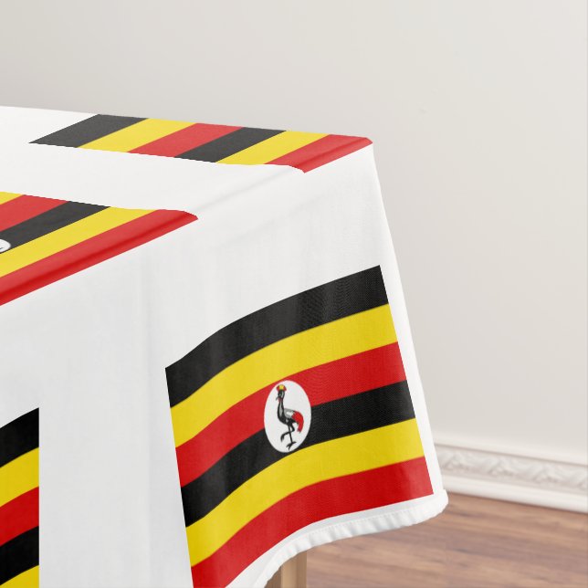 Toalha De Mesa UGANDA FLAG MAP Na moda Patriotic Uganda (Posição Original)