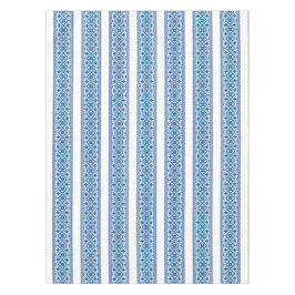 Toalha De Mesa Ukrainian traditional vushuvanka folk pattern blue