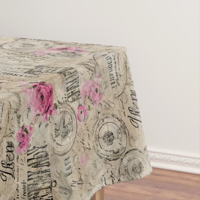 Toalha De Mesa Uma Série de Design de Efêmeras Francesas 24 (Posição Original)