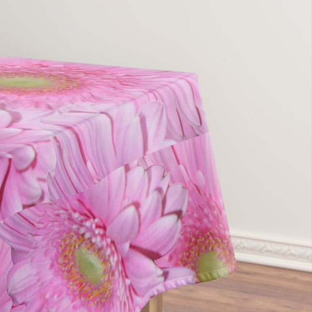 Toalha De Mesa Uma Sinfonia de Gerberas Rosa, (Posição Original)