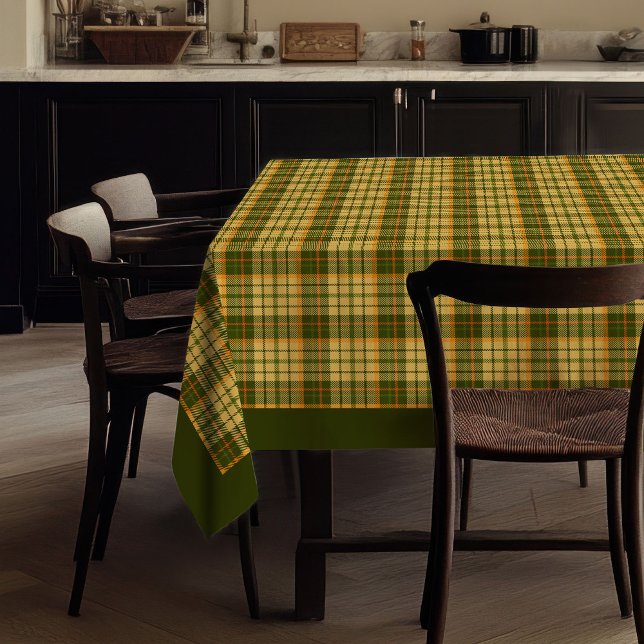 Toalha De Mesa Unique Fall Autumn Tablecloth Elegant Checkered (Unique Fall Autumn Tablecloth Elegant Checkered)