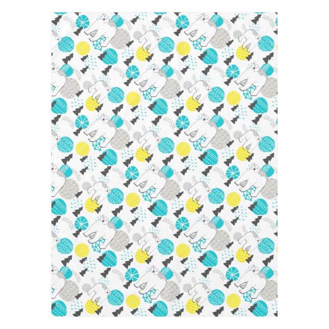 Toalha De Mesa Urso polar (Frente)