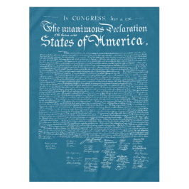 Toalha De Mesa US Declaration of Independence