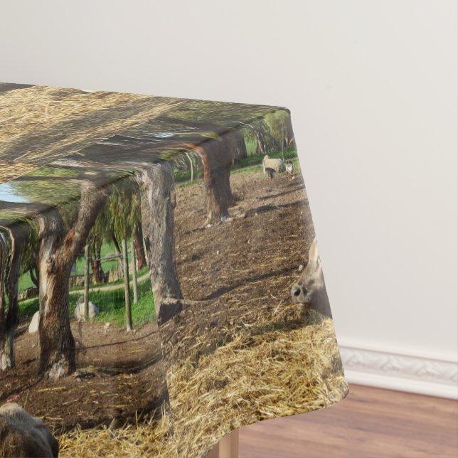 Toalha De Mesa Vaca É Uma Vida Fazenda, Tablecloth (Posição Original)