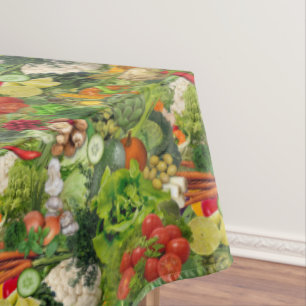 Toalha De Mesa Vegetarianos