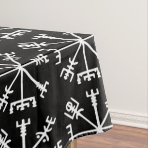 Toalha De Mesa Vegvísir (compasso de Viking)