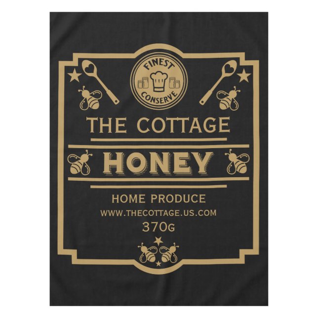 Toalha De Mesa Vendedor de mel (Frente)