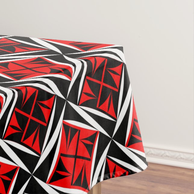 Toalha De Mesa Ventos sagrados em vermelho (Posição Original)