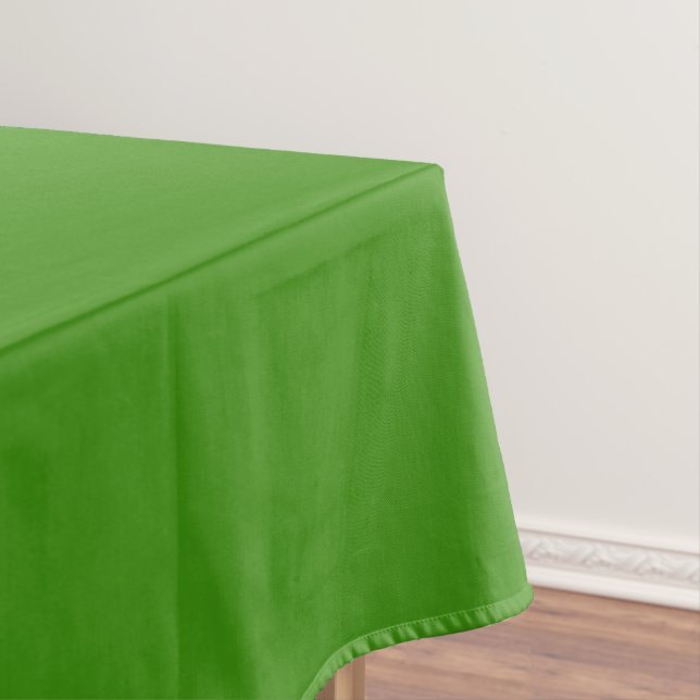 Toalha de mesa verde festiva de Natal (Posição Original)