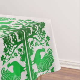 Toalha De Mesa Verdes Ação de Graças Turquia Tablecloth Floral