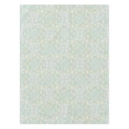 Toalha De Mesa Verdes claras, amarelas e brancas, Mandalas