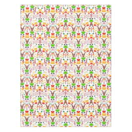 Toalha De Mesa Verdes Festivos E Douradas Reindeiros De Natal Kas