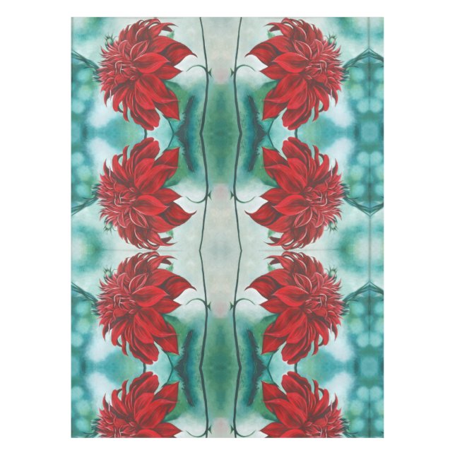 Toalha De Mesa Vermelho em Fury (Frente)