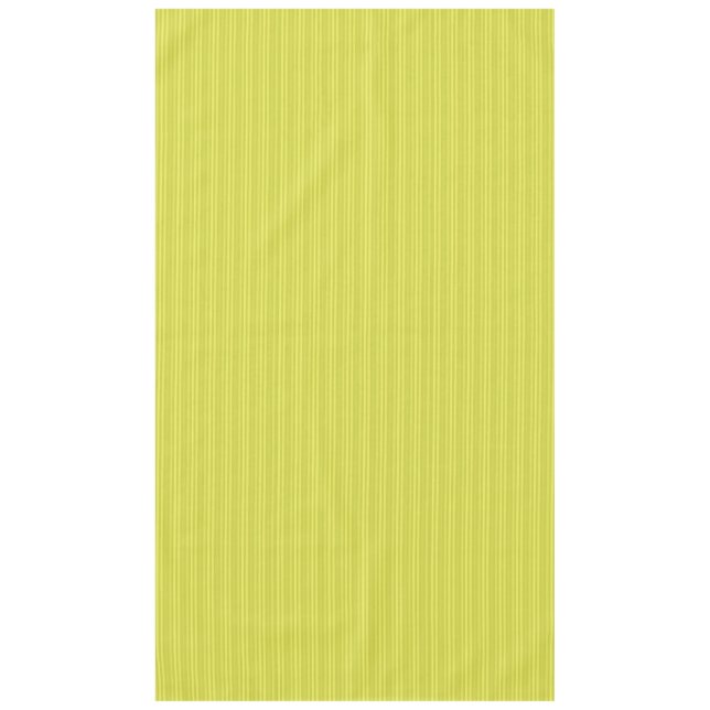 Toalha De Mesa Vertical Stripes Chartreuse Amarelo (Frente)