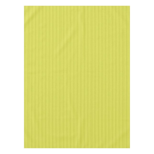 Toalha De Mesa Vertical Stripes Chartreuse Amarelo (Frente)