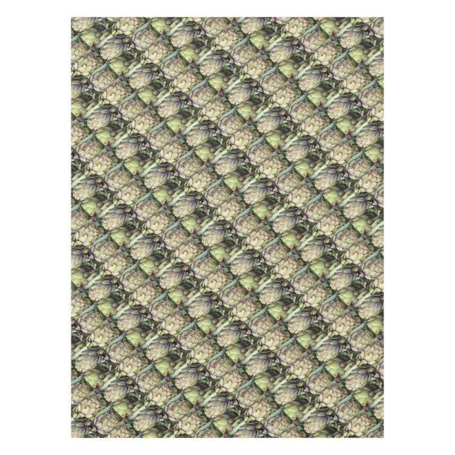 Toalha De Mesa Vidas sicilianas de silencioso com alcachofras (Frente)