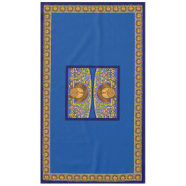 Toalha De Mesa Vidro congelado Ação de Graças Turquia Mesa de 60"