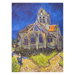 Toalha De Mesa Vincent van Gogh - A Igreja em Auvers