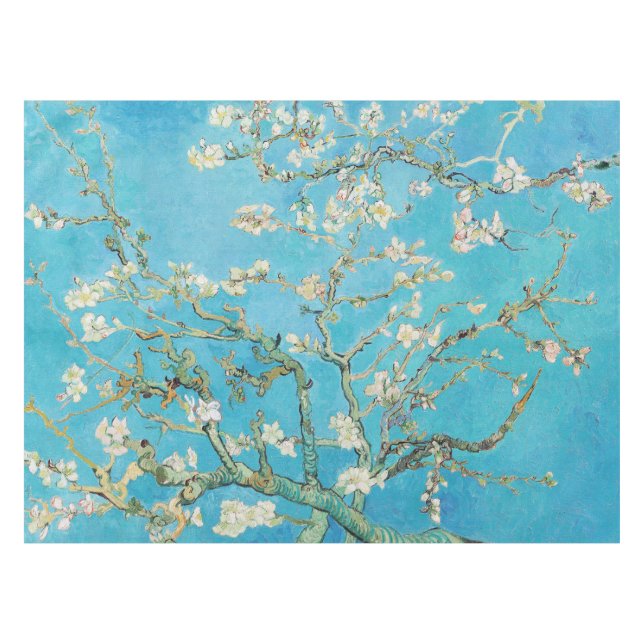 Toalha De Mesa Vincent van Gogh - Flor de Amendoeira (Frente (Horizontal))