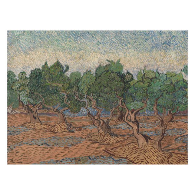 Toalha De Mesa Vincent van Gogh - Olive Grove (Frente (Horizontal))