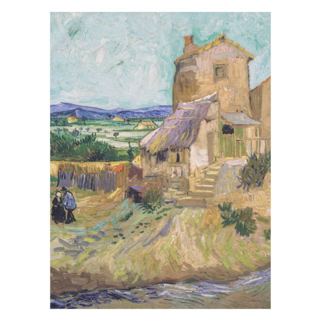 Toalha De Mesa Vincent van Gogh - The Old Mill (Frente)