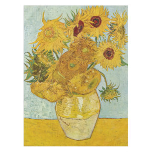 Toalha De Mesa Vincent Van Gogh - Vase com Doze Girassóis