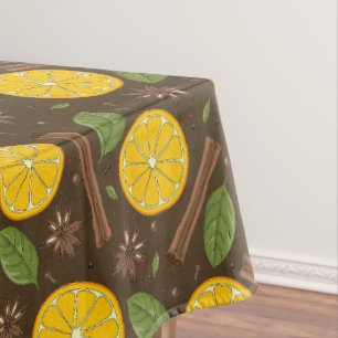 Toalha De Mesa Vinho marrom apimentado