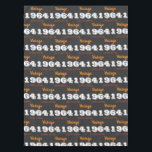 Toalha De Mesa Vintage 1964 edição limitada 60th Birthday Gift<br><div class="desc">Vintage 1964 year limited edition 60th Birthday Gift</div>