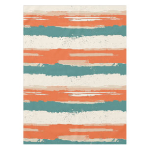 Toalha De Mesa Vintage Bohemian Watercolor Striped (2)
