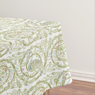 Toalha De Mesa Vintage Celtic Knot Peacock Padrão Frieze