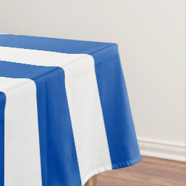 Toalha De Mesa Vintage Classic Blue & White Stripes