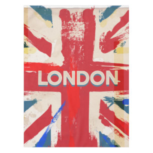 Toalha De Mesa Vintage London Union Poster