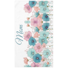 Toalha De Mesa Vintage Spring Flowers for Mom