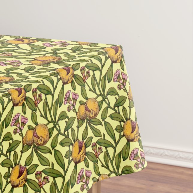 Toalha De Mesa Vintage Victorian Era Pomegranate (Posição Original)