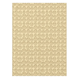 Toalha De Mesa Visita de Feriados Dourados