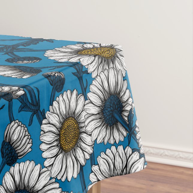 Toalha De Mesa Visitas em azul (Posição Original)