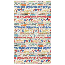 TOALHA DE MESA VOTAÇÃO