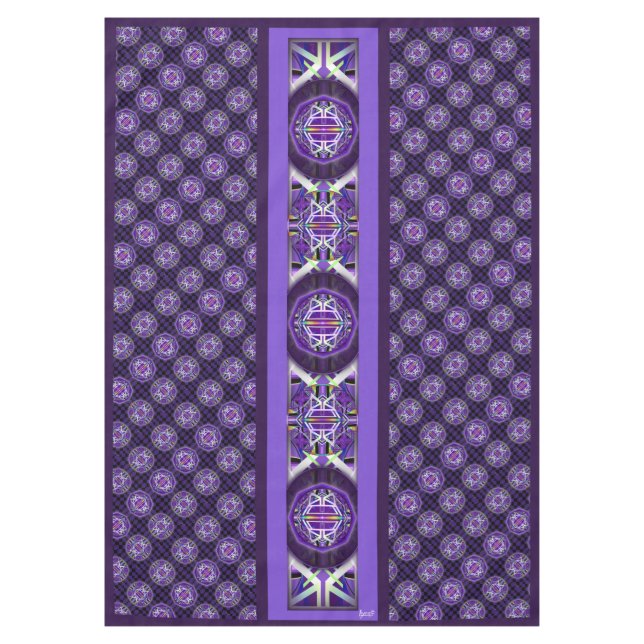 Toalha De Mesa W3 roxo (Frente)