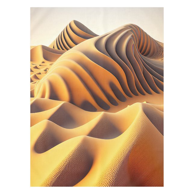 Toalha De Mesa Waves of Gold (Frente)