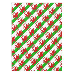 Toalha De Mesa Welsh Flag Wales