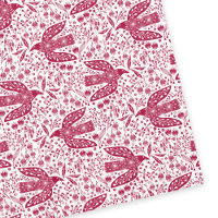 White vermelho de arte de pássaros