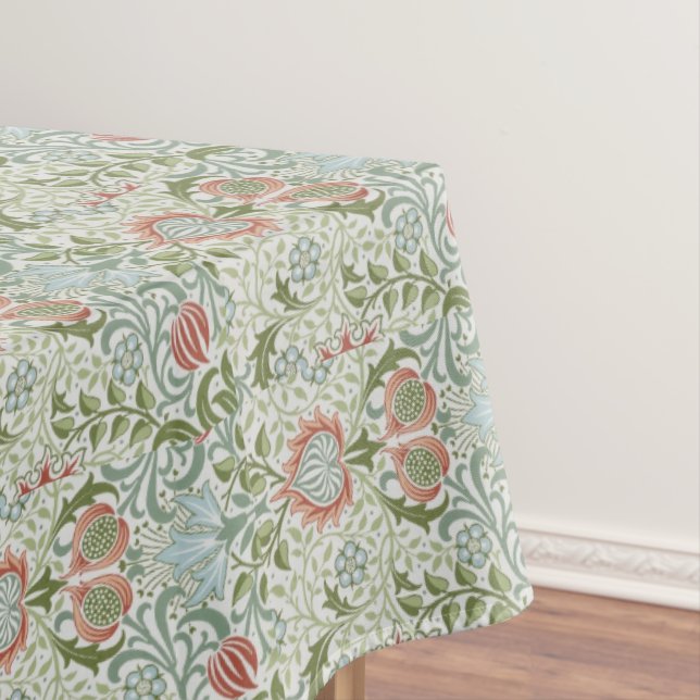 Toalha De Mesa William Morris Arte Decorativa Padrão Persa (Posição Original)