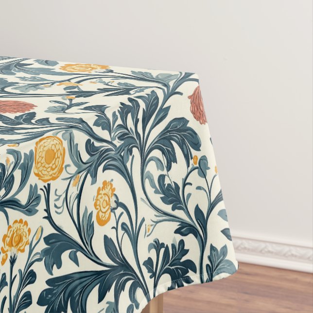 Toalha De Mesa William Morris Floral Pattern (Posição Original)
