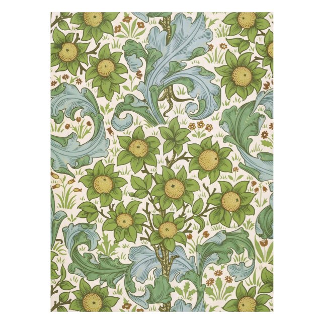 Toalha De Mesa William Morris' Orchard Delight Art (Frente)