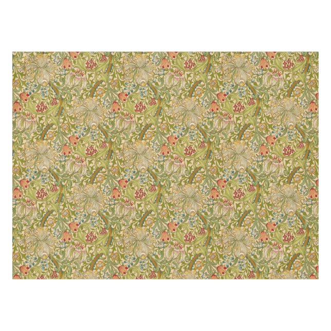 Toalha De Mesa William Morris "Ouro Lily" 2 (Frente (Horizontal))