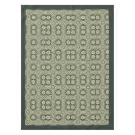 Toalha De Mesa William Morris Pimpernel Pattern Green Dourado